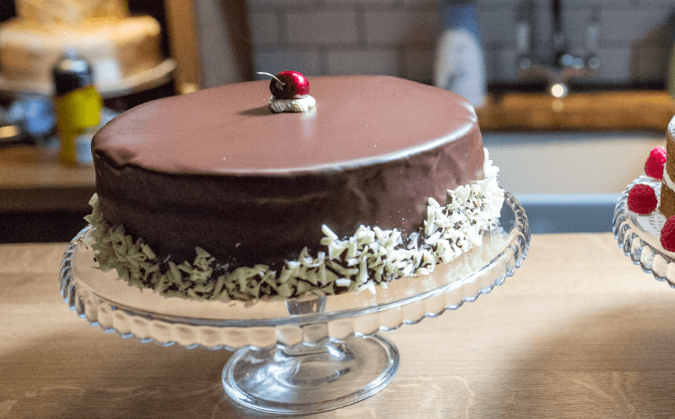 Bake your own chocolate cake from our advert