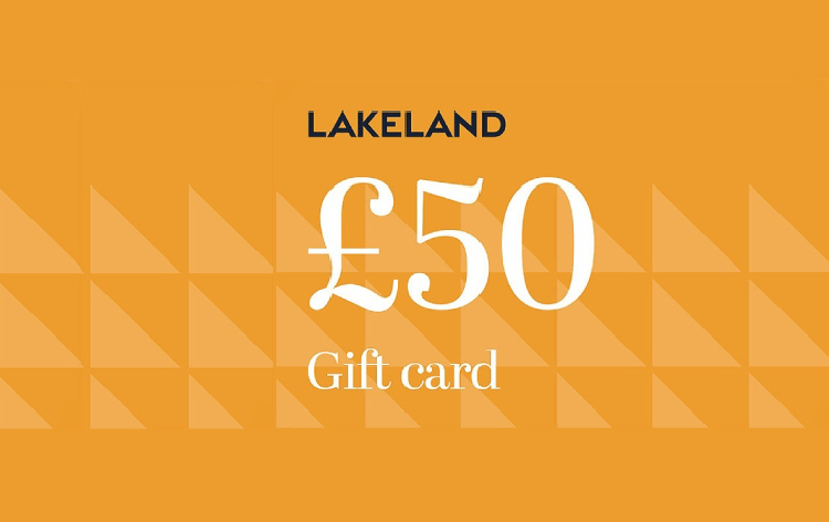 Win this £50 Lakeland giftcard